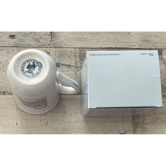 Norman Rockwell‎ Vintage Collectible Mugs - Memories and Bedtime New In the Box - Picture 14 of 15